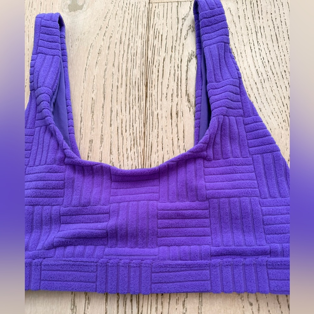 Beach Riot BIKINI TOP PEYTON RIBBED BIKINI TOP SIZE Medium, $98 - Picture 5 of 11